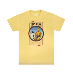 Retro Droids Yellow Tee