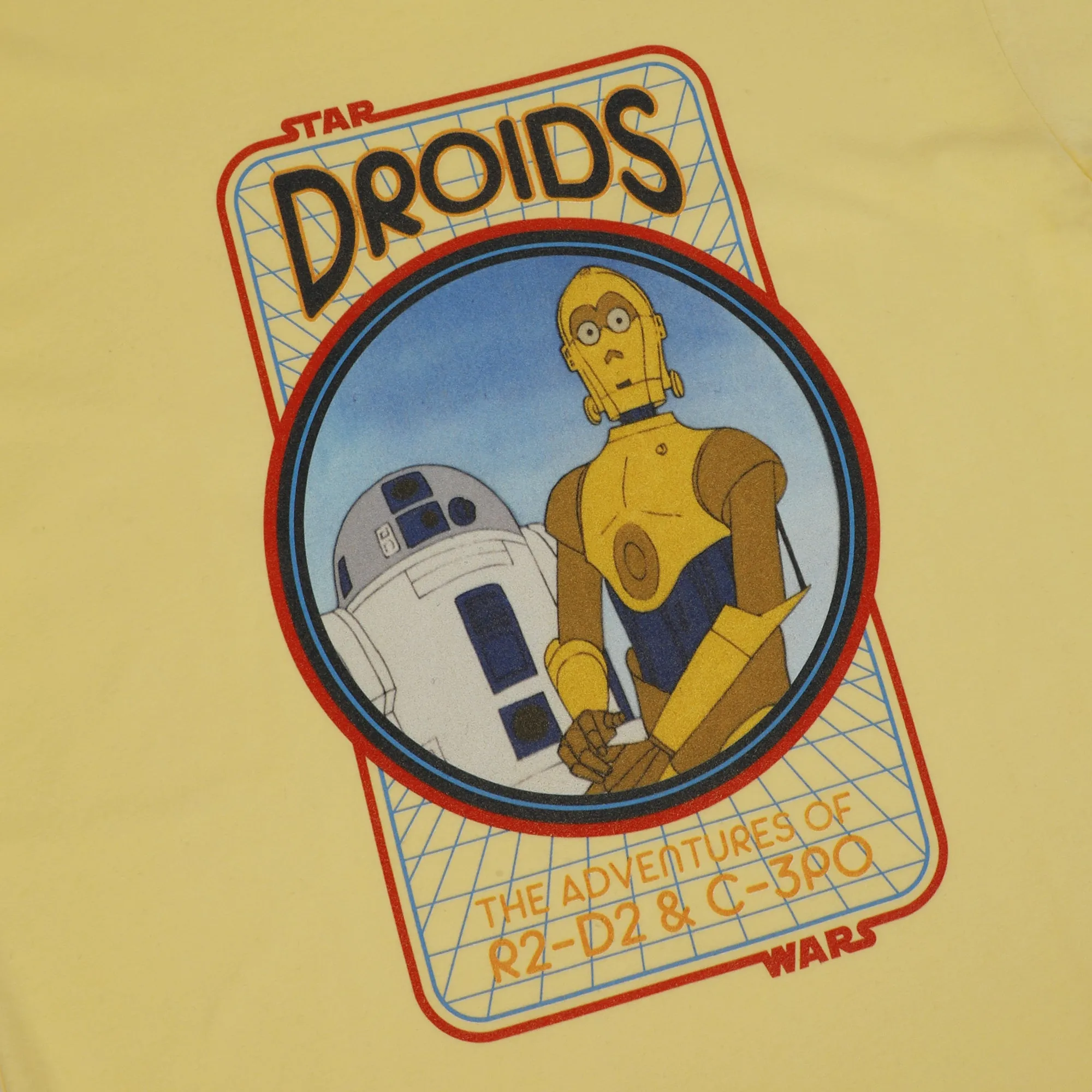 Retro Droids Yellow Tee