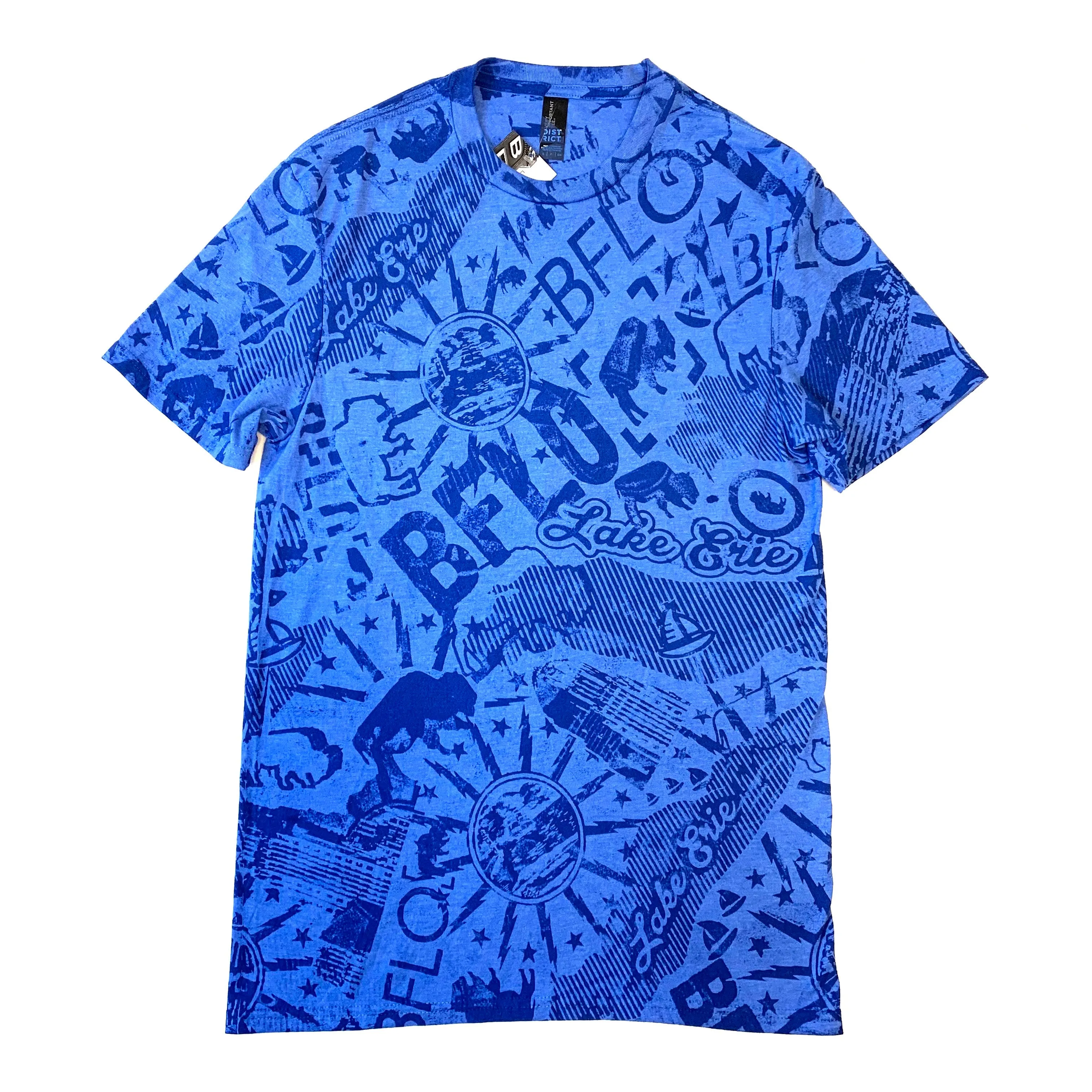 Royal BFLO Collage Short Sleeve T-Shirt