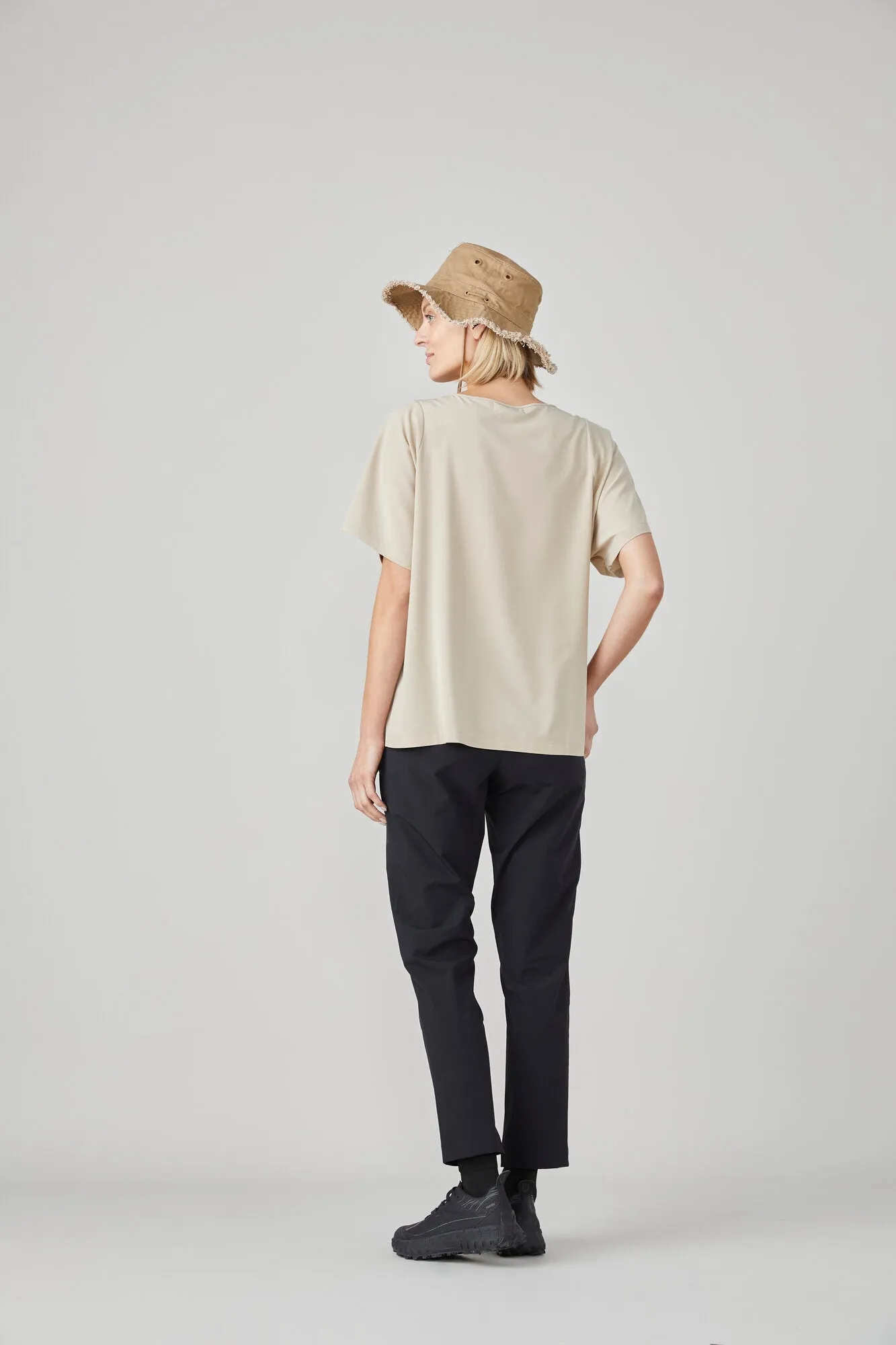 Slouchy Tech Slk Tee