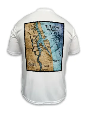 St. Augustine, FL / King Tide Classic SS Chart Shirt