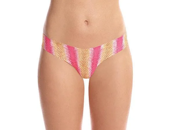 Sun Snake Patterned Thong