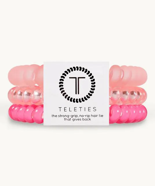 Teleties Small Hair Ties, Set of 3 - Aruba