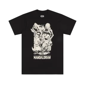 The Mandalorian Creatures Black Tee