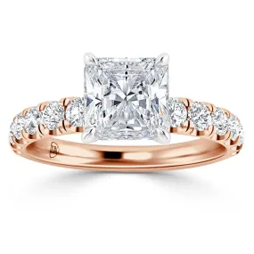 Violet - 18ct Rose Gold - Radiant