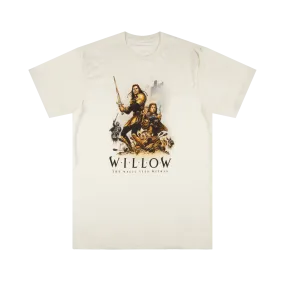 Willow Hero Poster Natural Tee