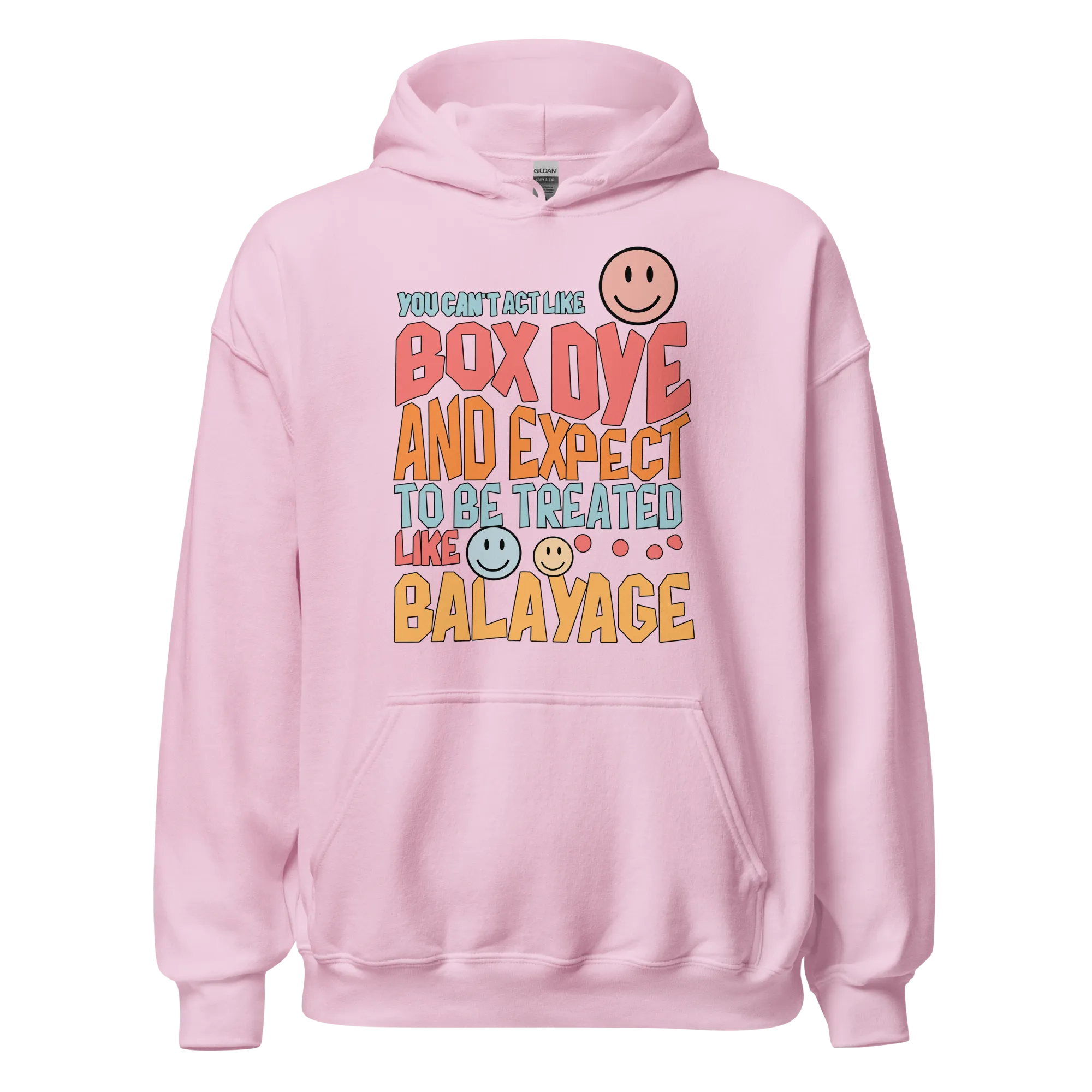 You Can't Act Like Box Dye Retro Hoodie